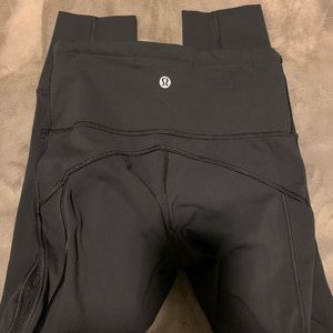 Lululemon Fast and Free Mesh 25” Leggings